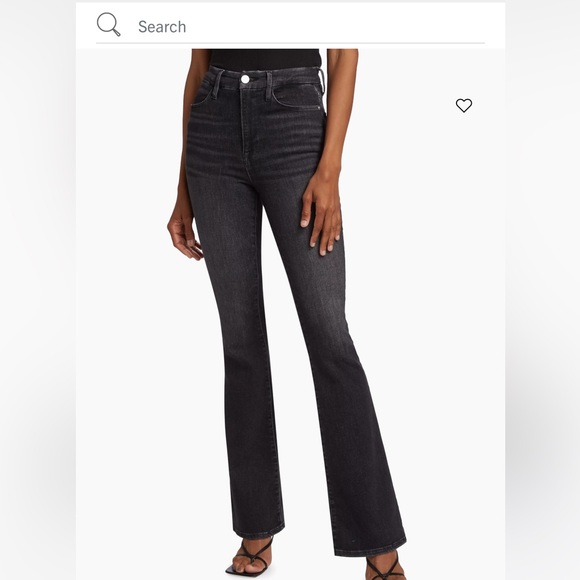 Frame‼️‼️.  High Waisted
Le Super High Flare Murphy Stretch Jeans - Picture 3 of 13
